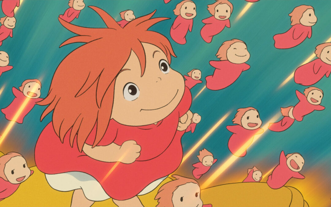 Ponyo sur la falaise